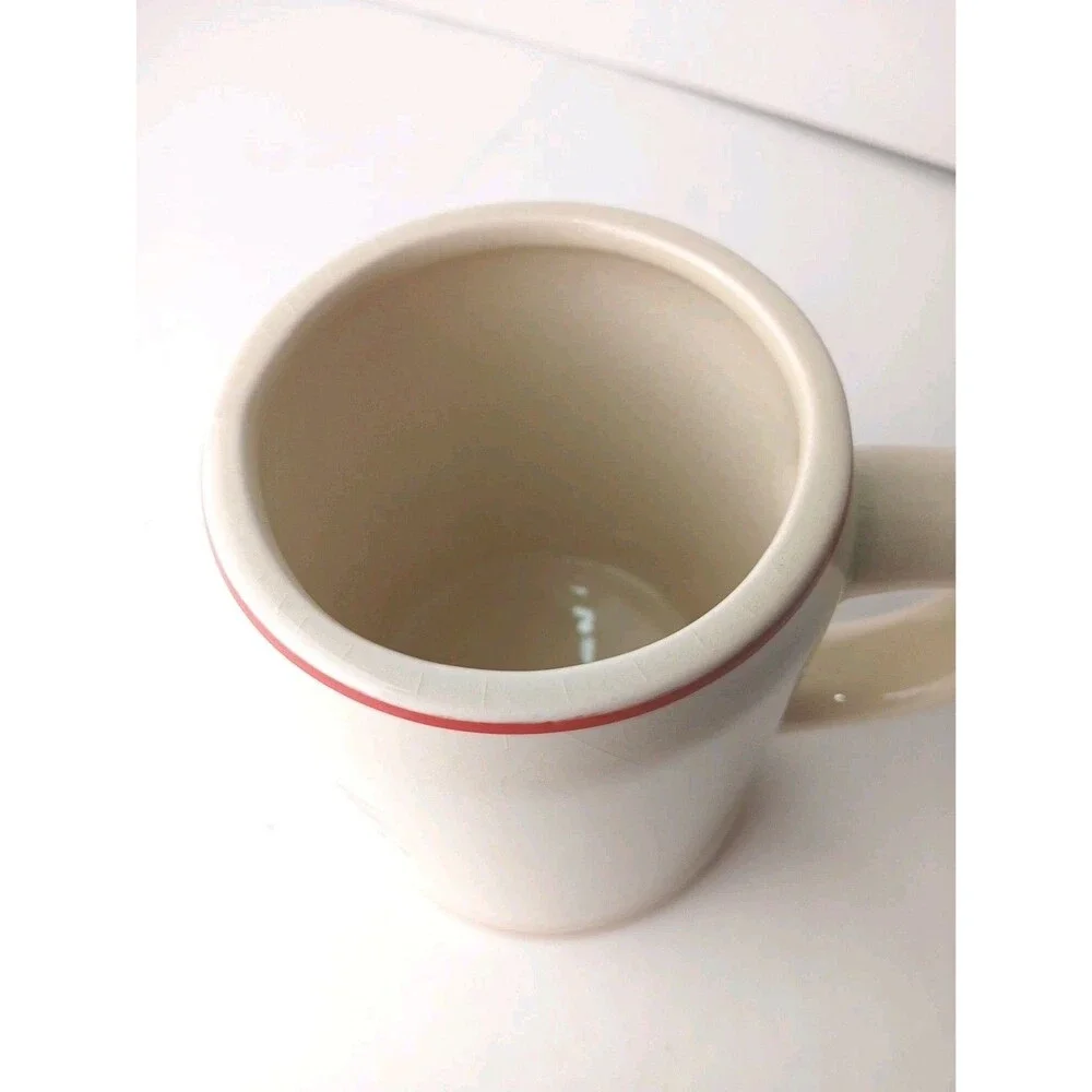 Vintage Olympia Beer 1/2 Liter Ceramic Stein Mug Horseshoe Waterfall Advertising